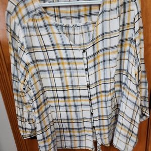 Women's front tie blouse